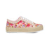 Sneakers rosa con suola in corda e stampa floreale Swish Jeans, Donna, SKU w014000313, Immagine 0